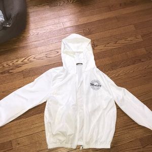 Brandy white windbreaker